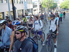 Critical Mass August - Portland OR