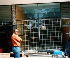 Johannesburg Centre window from outside