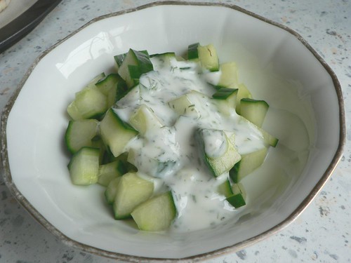 Cucumber salad with dill 004