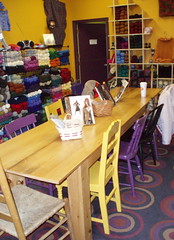 Knitting table