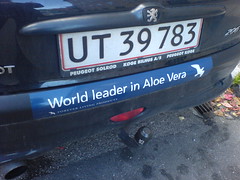 Peugeot is a world leader in Aloe Vera?