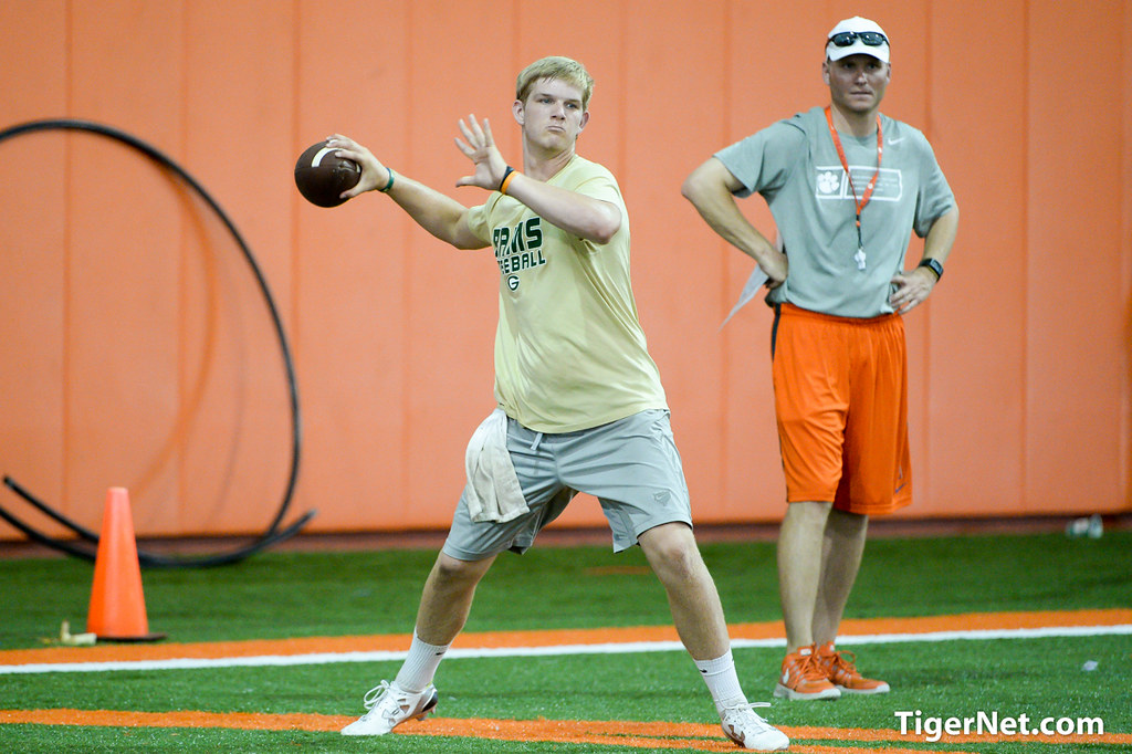 Clemson Recruiting Photo of Football and Chase Brice