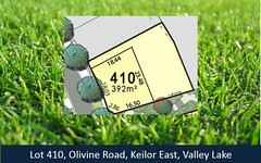 Lot 410 Olivine Road, Keilor East VIC