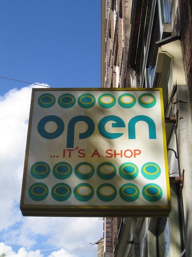 Open it's a shop