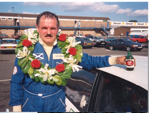 Willie Dick (known as Will these days) took a well deserved win at Donington in 1989 with his Alfasud Ti.