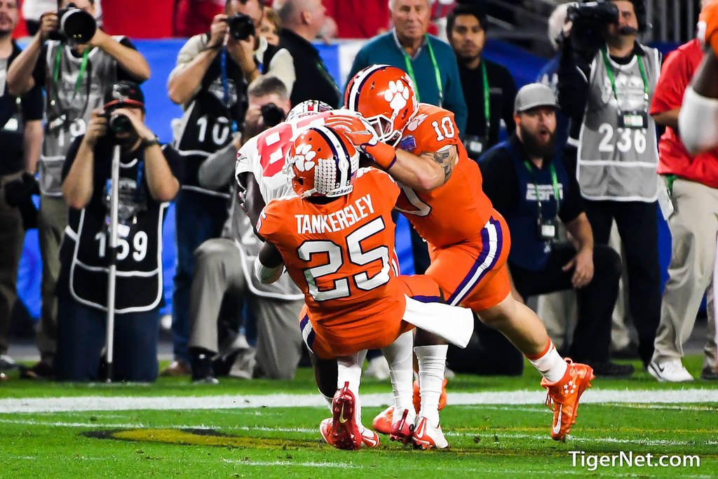 Clemson Football Photo of Ben Boulware and Cordrea Tankersley