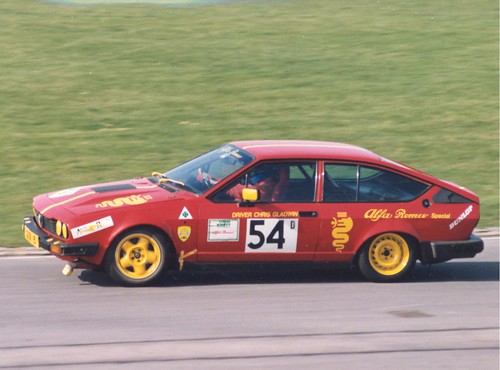 The GTV6 was a popular production class race car – Chris Gladwin raced this example with Avon Racing in the first half of the 90s.