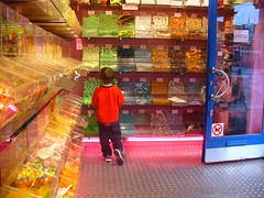 kid in a candy shop.