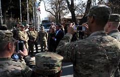 US SECDEF Ash Carter visits Afghanistan
