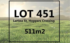 Lot 451, Larissa St, Tarneit VIC