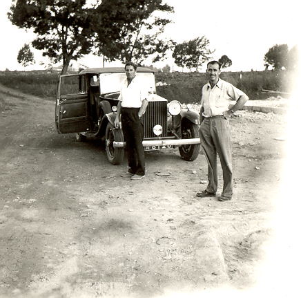 Rolls Royce in Africa 1953