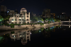 Atomic Bomb Dome by night 1