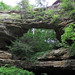 Leland Arch (Tunnel City Formation, Upper Cambrian; Natural Bridge State Park, northeast of Leland, Wisconsin, USA) 1