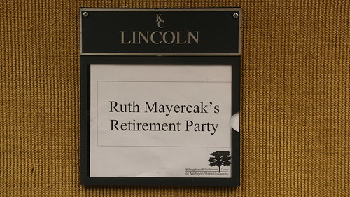 Ruth Mayercak Retirement Reception, 2015 