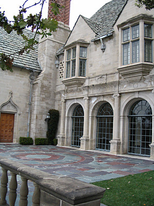 Greystone Mansion patio