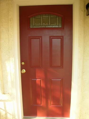 new front door...painted