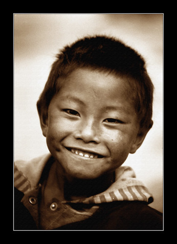 Jeune tibétain
