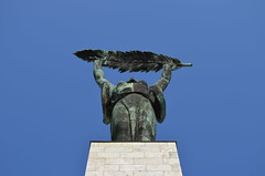 The Szabadság Szobor or Statue of Liberty in Budapest, Hungary