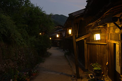 Tsumago at night