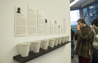 Hand-Crafted Tea Cups Representing Each Man Held at the Guantánamo Bay Detention Center