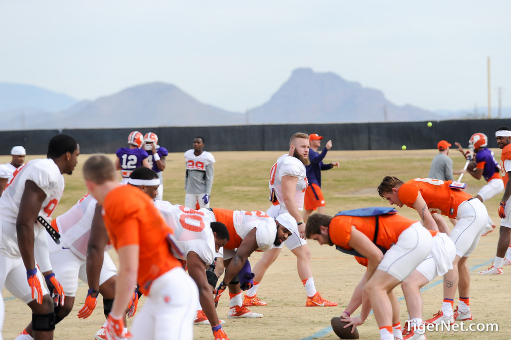 Clemson Football Photo of fiestabowl and practice