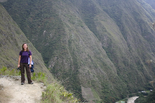 Kelly on the Inca Trail