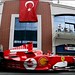Michael Schumacher's Ferrari in Istanbul