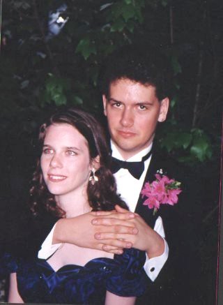 19994 - Clint and Carolyn at Carolyn's Senior prom