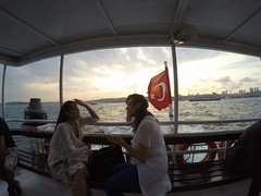Balade en bateau sur la Bosphorus