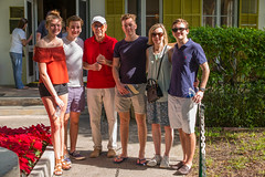 At Hemingway's House, Key West