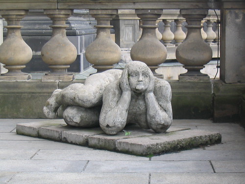 Sculpture on the stair of the Berliner Dom