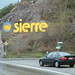 Entering Sierre, Wallis, Switzerland