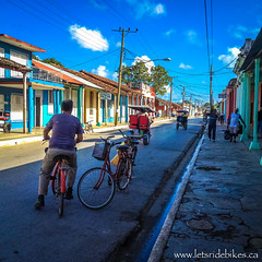 Calle Principal (Norte) in Moron, Cuba.
