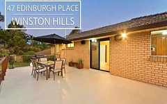 47 Edinburgh Place, Winston Hills NSW