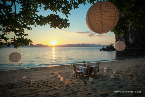 Lagen Island - Cena privata sulla spiaggia (Photocourtesy of El Nido Resorts)