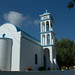 Small church alongside the beach road