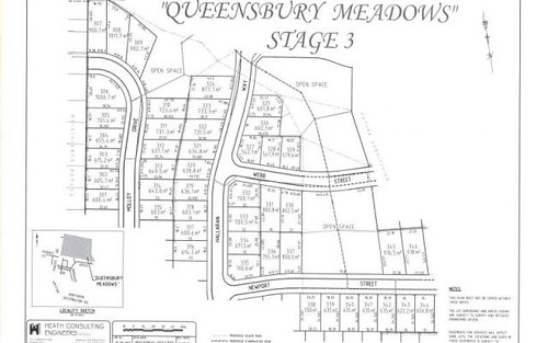 Lot 314 Queensbury Meadows, Bletchington NSW