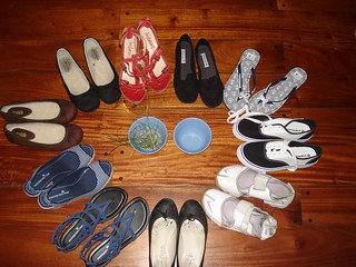 4 Zapatos de la familia