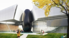 Проект кампуса Taubman Complex в Детройте от Morphosis Architects и Albert Kahn Associates