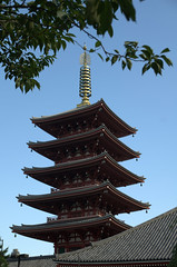 Five staged Pagoda