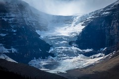 One of the many beautiful glaciers in the Columbia Icefields.