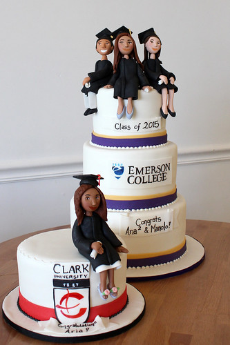 Graduate Students Tiered Cake