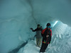 Marcus and Deaven Blackcomb snow cave