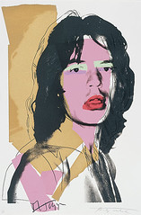 Andy Warhol - Mick Jagger  1975