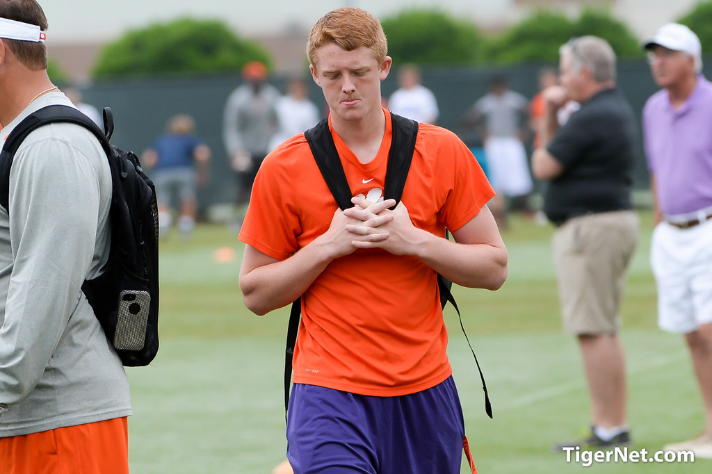 Clemson Football Photo of Recruiting and Jake Venables