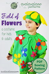 Field of Flowers costume for kids & adults