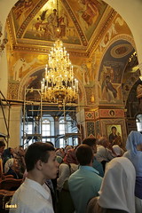 44. The early liturgy in Pokrovsy church / Ранняя литургия в Покровском храме