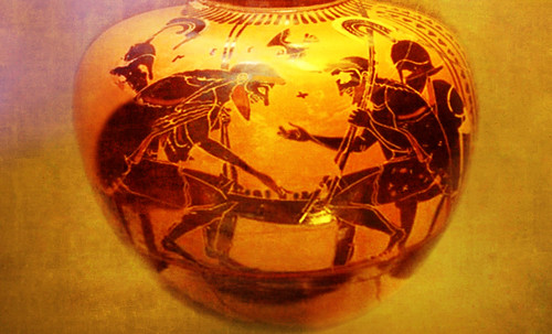 Petteia - Ludus Latrunculorum  / Iconografía de las civilizaciones helenolatinas • <a style="font-size:0.8em;" href="http://www.flickr.com/photos/30735181@N00/32143106740/" target="_blank">View on Flickr</a>