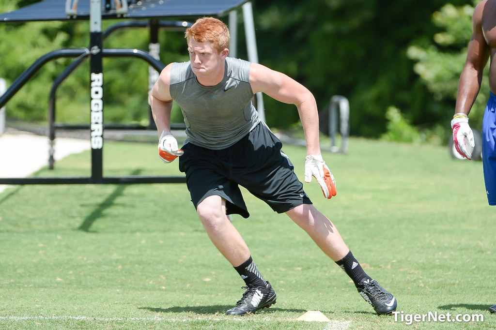 Clemson Recruiting Photo of Jake Venables and Football