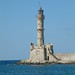 Chania harbor lighthouse